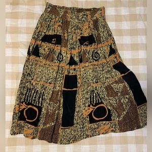 Vintage Midi Skirt